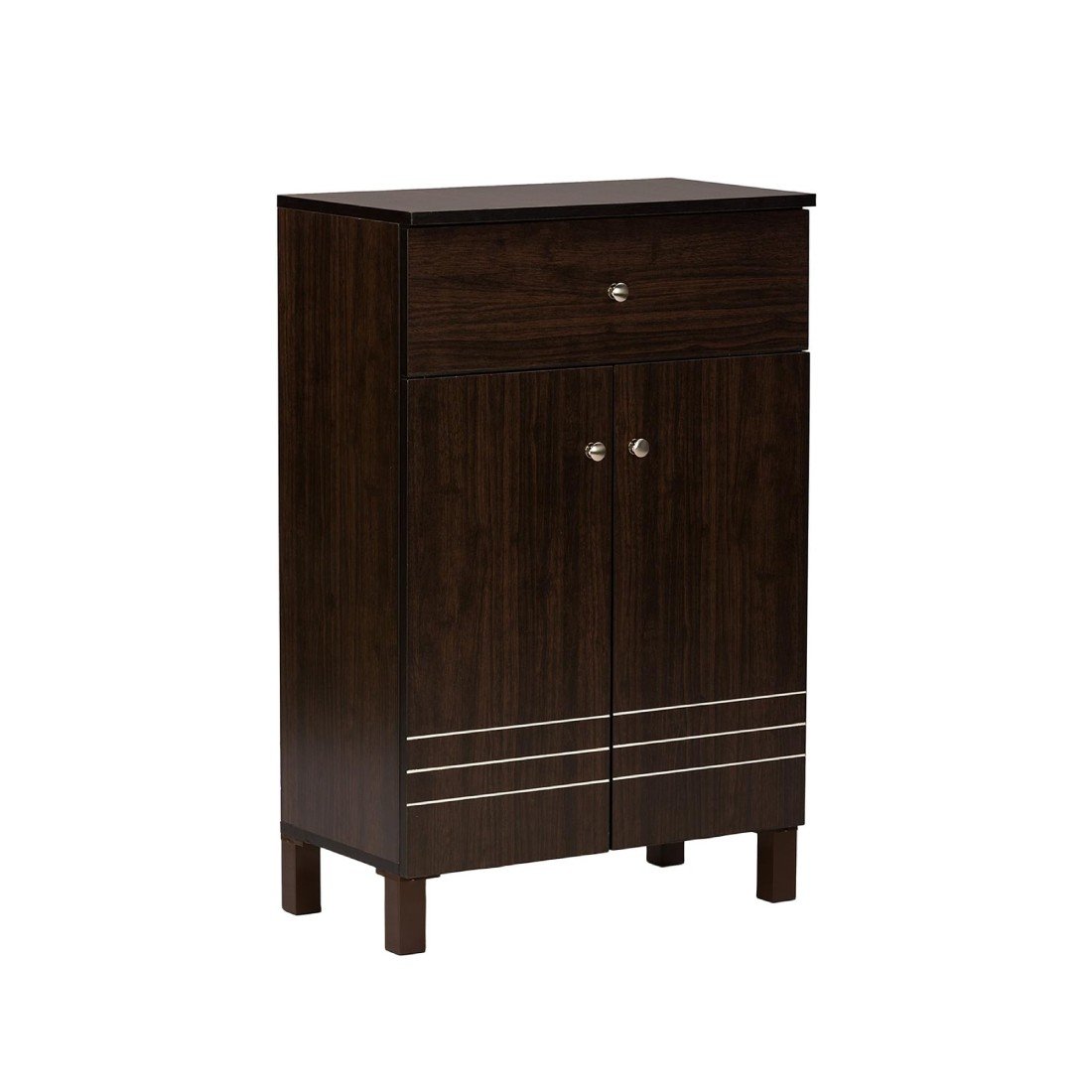 MetalTree Furniture Solid Sheesham Wood, Walnut Finish